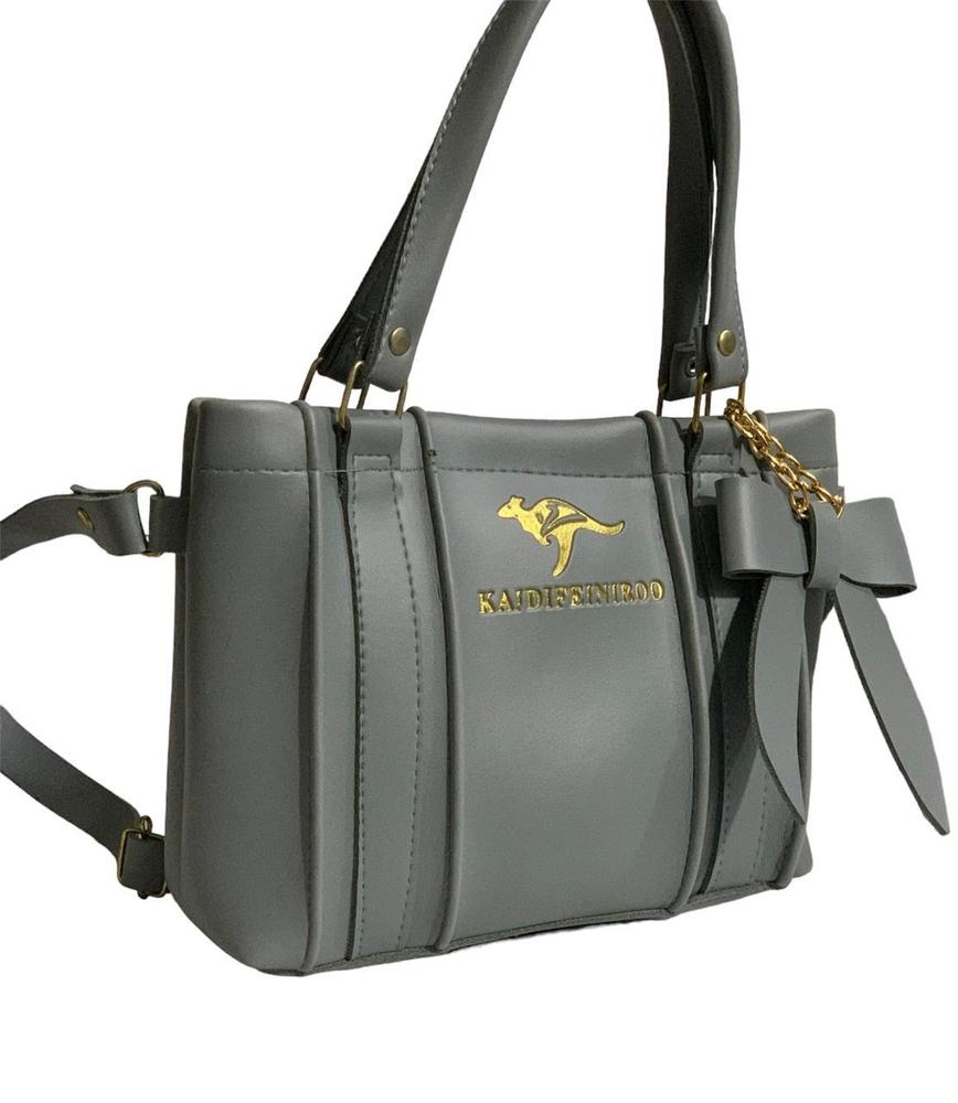 Women's Rexine Plain Hand Bag