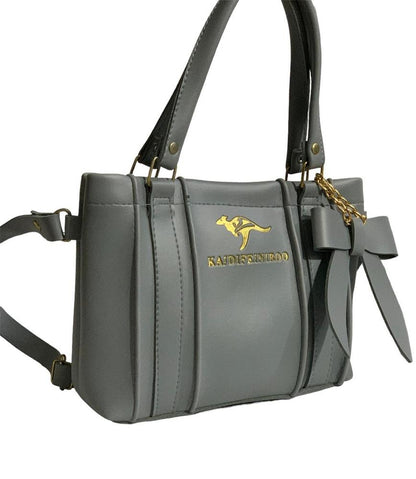 Women's Rexine Plain Hand Bag